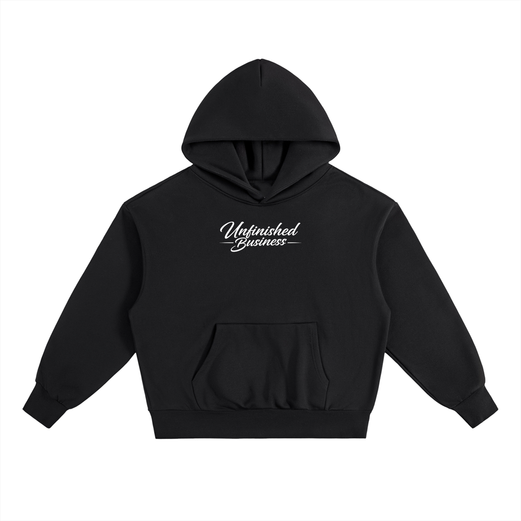 Heavyweight Black Hoodie